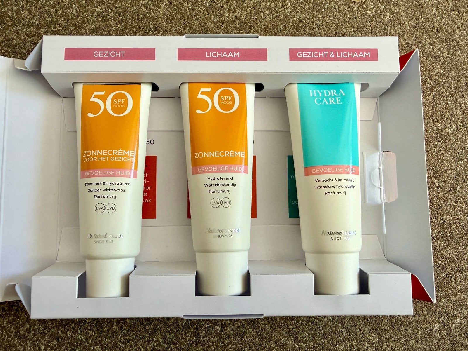 Biodermal Zonnebrand Producten SPF50 - Nieuw in doos, Ophalen of Verzenden, Nieuw, Zonnebrand of After Sun