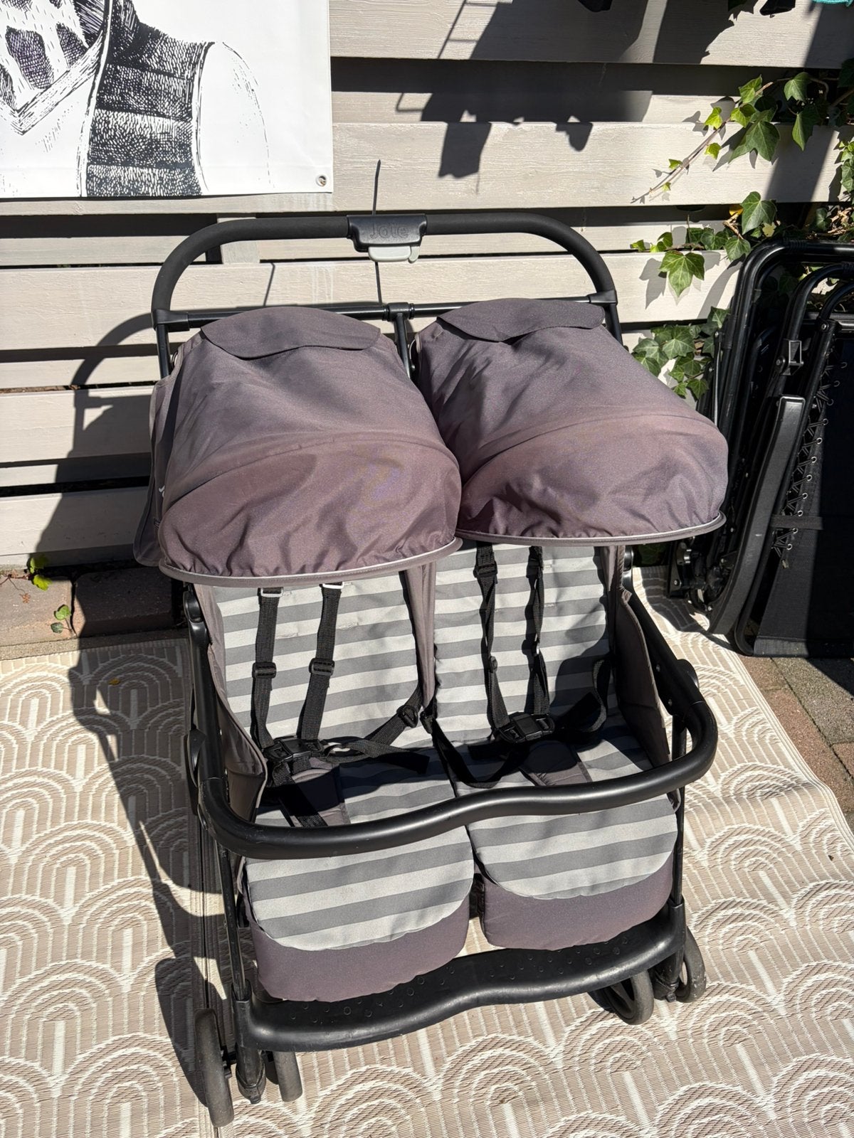 Joie duo buggy, Kinderen en Baby's, Tweelingen en Meerlingen, Ophalen, Zo goed als nieuw, Kinderwagen of Buggy