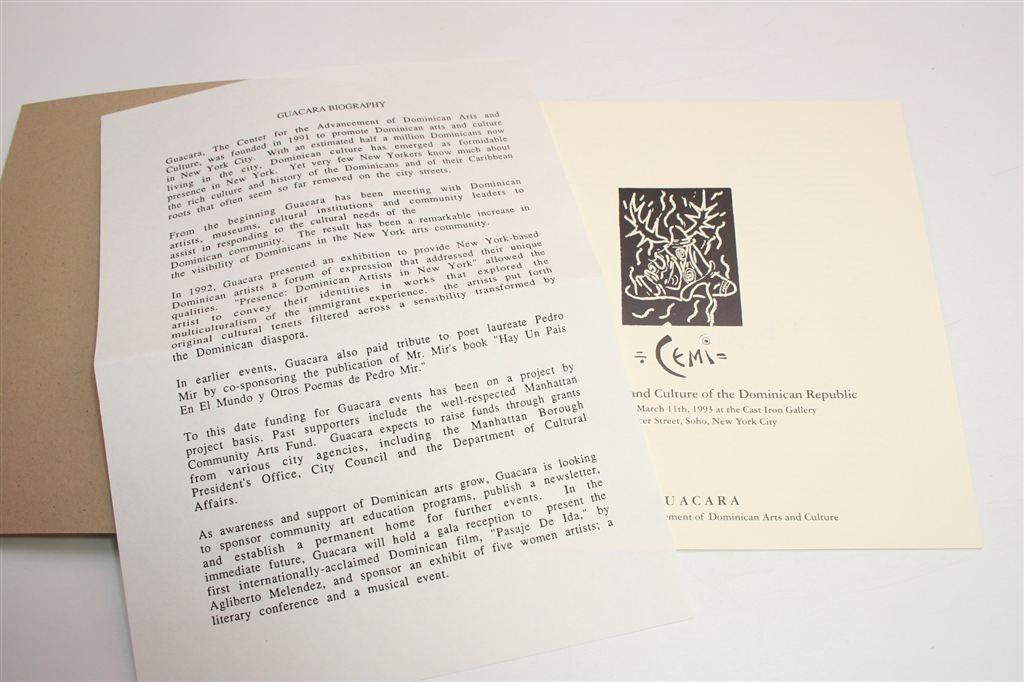 CEMI [1993] — Taíno Kunst & Cultuur uit de Dom. Rep., Ophalen of Verzenden, Zo goed als nieuw