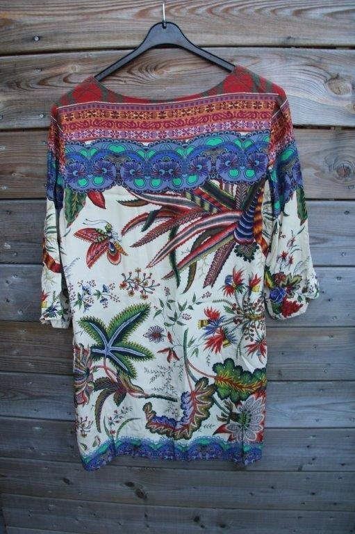Jurk/ Tuniek beige/ kleur Desigual mt 38 Vaste prijs, Maat 38/40 (M), Beige, Ophalen of Verzenden, Zo goed als nieuw