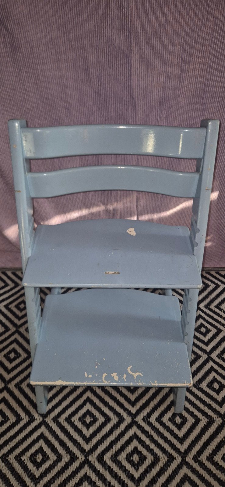 Stokke Tripp Trapp kinderstoel - oud model, Ophalen, Gebruikt, Meegroeistoel, Aanschuifbaar