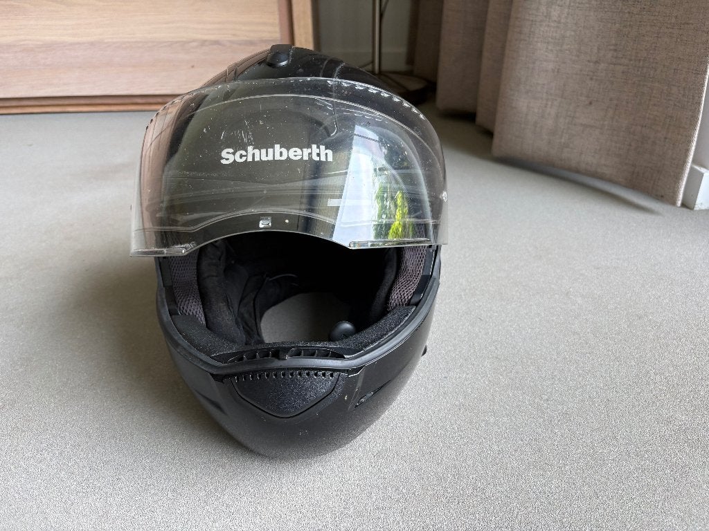 Schubert C3 Systeemhelm met ingebouwd communicatiesysteem, Motoren, Kleding | Motorhelmen, Ophalen of Verzenden, Tweedehands, Systeemhelm