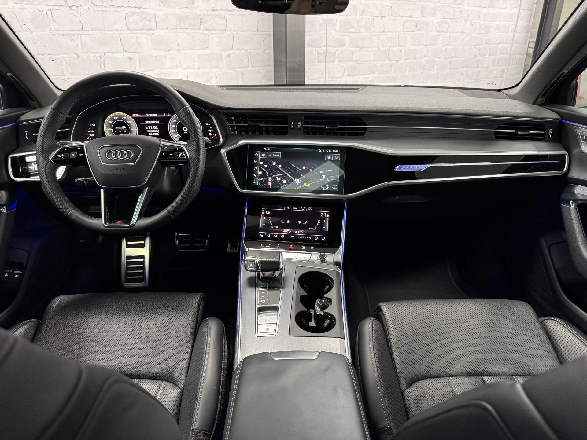 Audi A6 Avant 55 TFSI e quattro S-Line Competition B&O Pano, Auto's, Automaat, 136 pk, Gebruikt, 4 cilinders