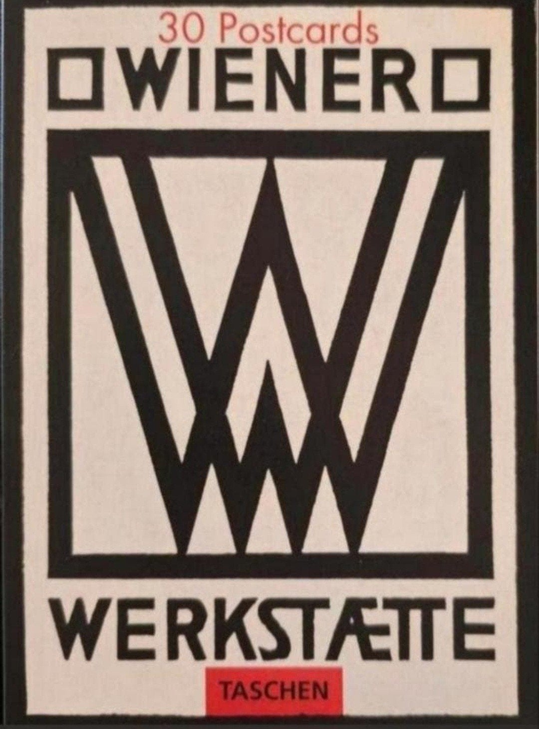 30 POSTCARDS of the WIENER WERKSTÄTTE Taschen, Verzenden, Zo goed als nieuw