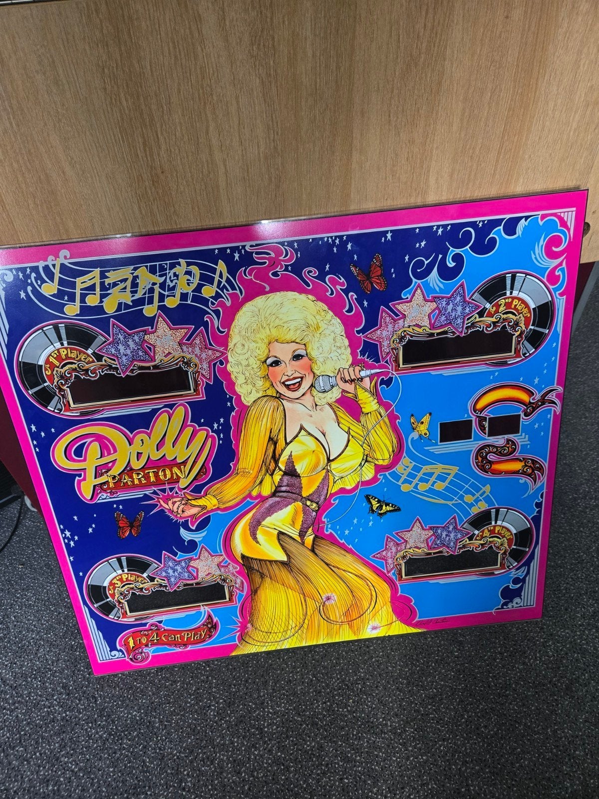 Nieuwe reproductie Bally Dolly Parton Flipperkast Kopruit, Ophalen, Gebruikt, Elektronisch, Bally
