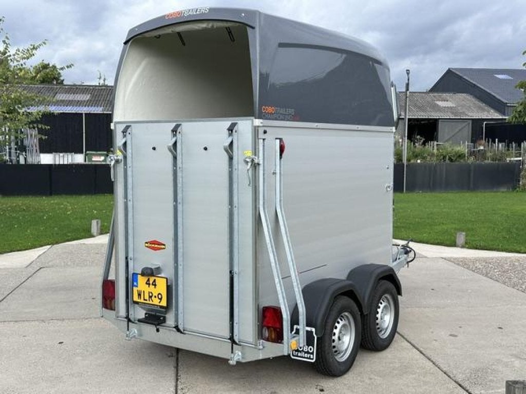 Bockmann 1,5 paardentrailer met Zadelkamer NIEUWSTAAT, Dieren en Toebehoren, Nieuw, Aluminium, 1½-paards trailer