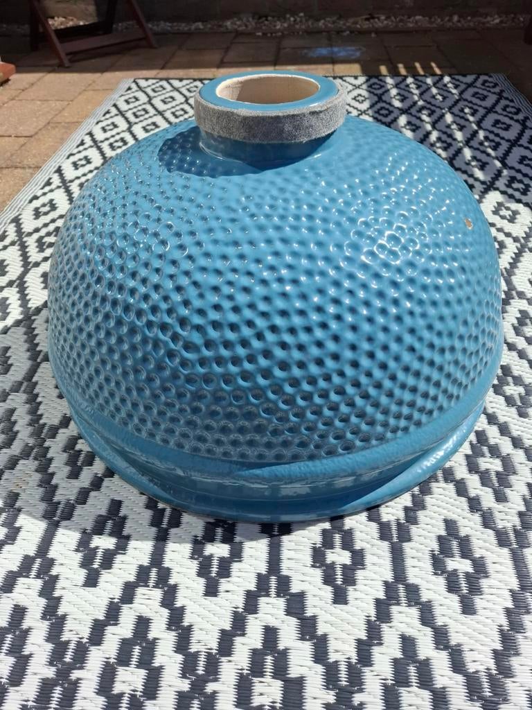 Grill guru kamado dome - petrol kleur, Tuin en Terras, Ophalen