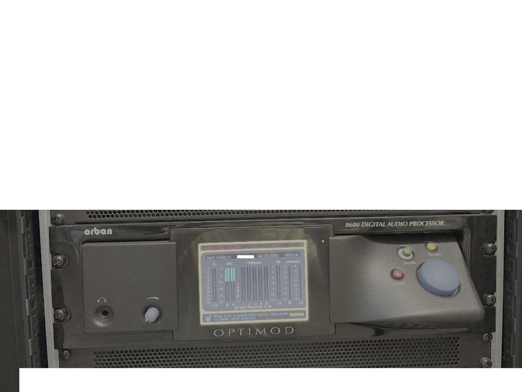 Orban OPTIMOD-FM 8600HD in zeer nette staat, Ophalen, Zo goed als nieuw, Audio