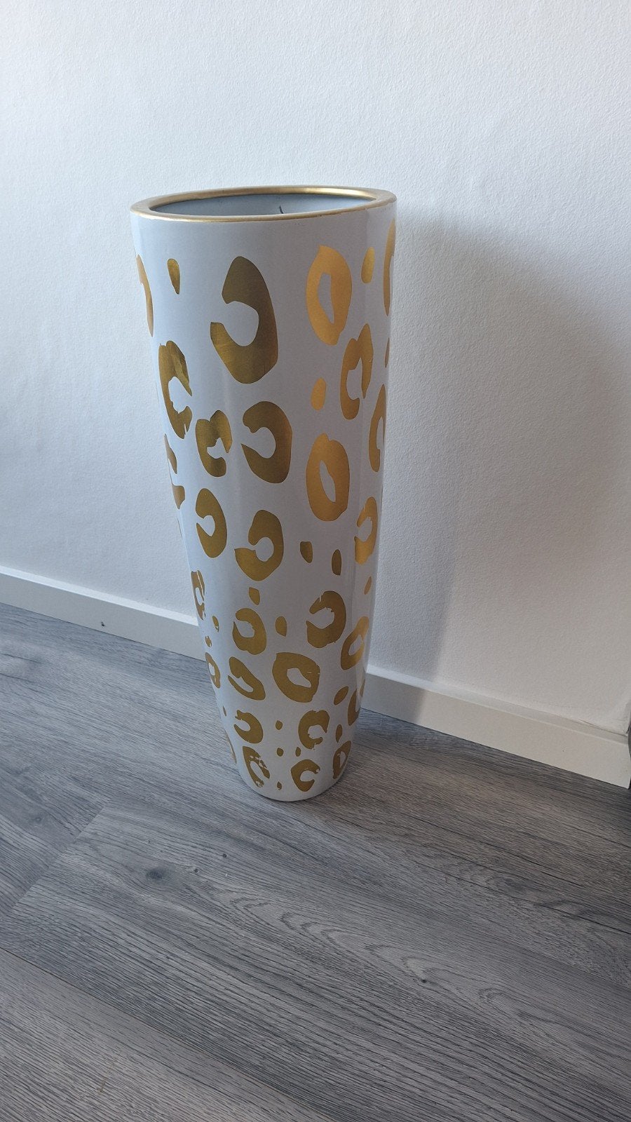 Vaas PTMD, Ophalen, Zo goed als nieuw, Wit, 58 cm