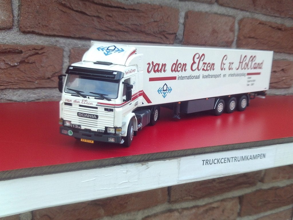 WSI  Scania  3  4 x 2  van  van  den  Elzen - Boxtel., Ophalen of Verzenden, Nieuw, Bus of Vrachtwagen, Wsi
