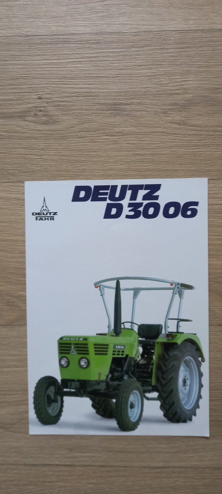 D 1: Deutz  D 3006, Ophalen of Verzenden