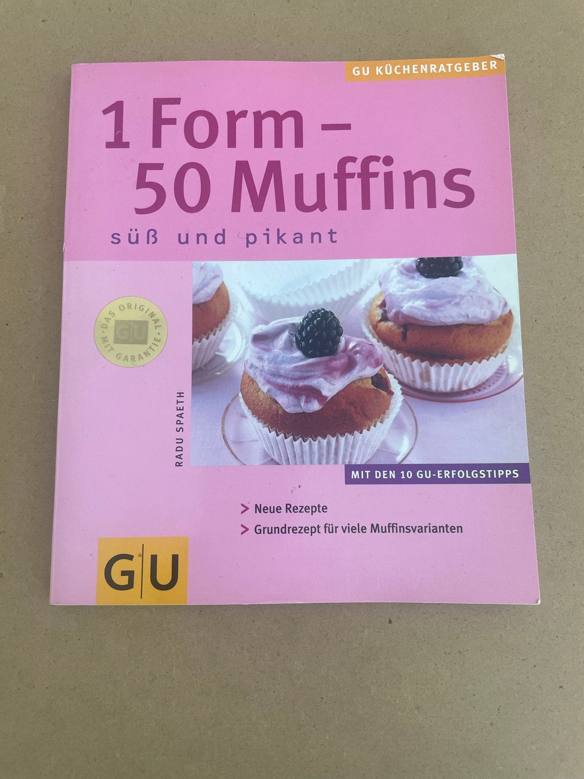 1 Form - 50 Muffins: Zoete en hartige recepten, Boeken, Ophalen of Verzenden, Zo goed als nieuw, Overige gebieden, Taart, Gebak en Desserts