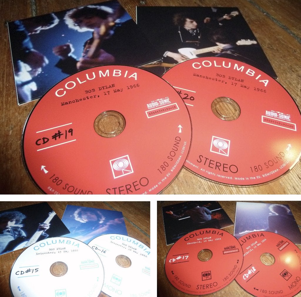 cd Bob Dylan - Live 1966 - Leicester Sheffield Manchester, Cd's en Dvd's, Cd's | Pop, Gebruikt, Ophalen of Verzenden