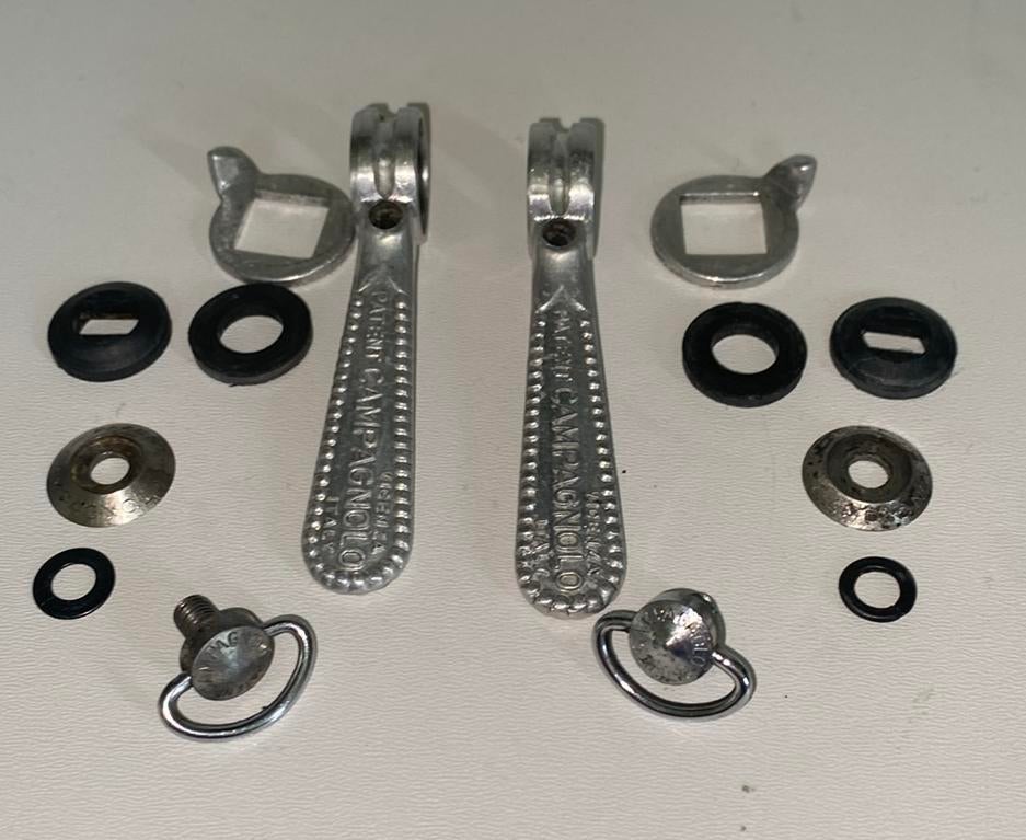Campagnolo buisshifters/ commandeurs vintage, Ophalen of Verzenden, Gebruikt, Overige typen
