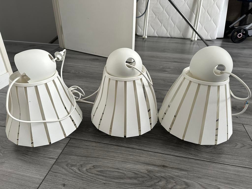 3 ikea tafel hanglampen, Ophalen of Verzenden, Minder dan 50 cm