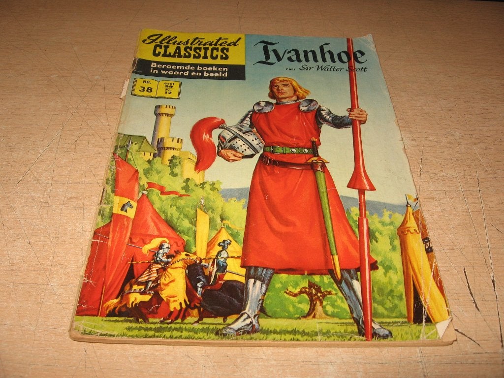 Illustrated Classics     38      Ivanhoe, Eén stripboek, Ophalen of Verzenden, Gelezen
