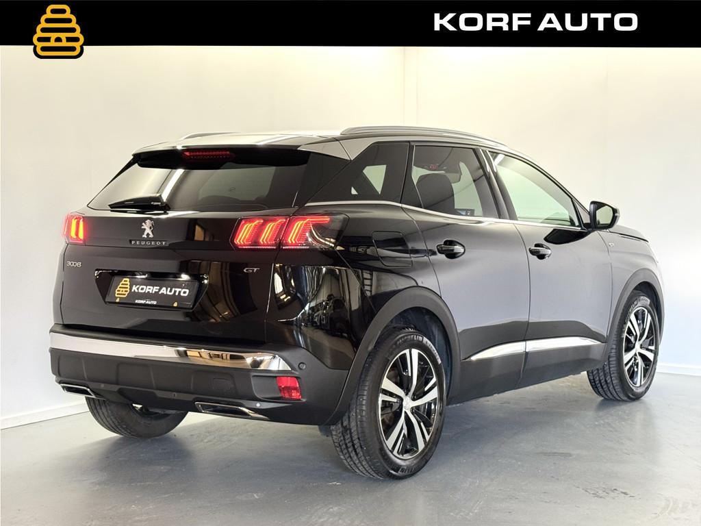 Peugeot 3008 1.2 PureTech GT / Camera / Keyless / Stoelverwa, Gebruikt, 1199 cc, Lichtsensor, Leder en Stof