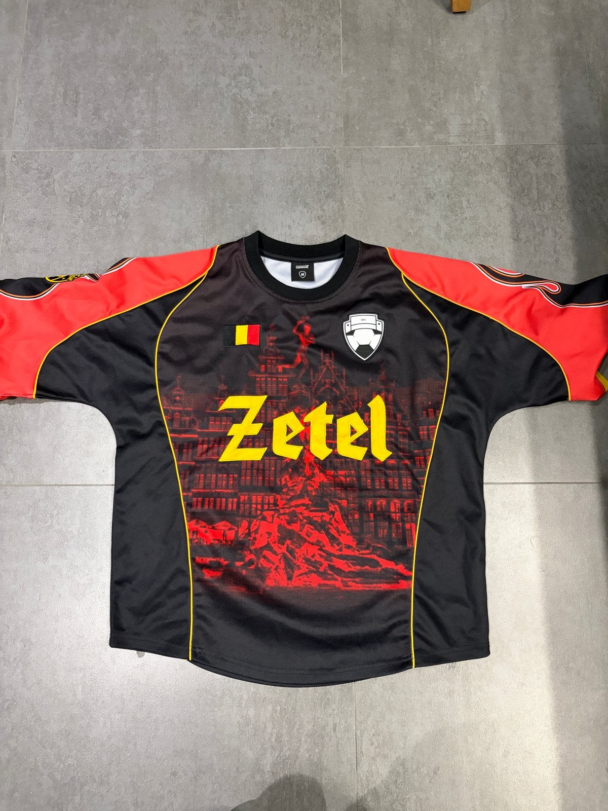 Bankzitters jersey Maat M, Maat 38/40 (M), Ophalen of Verzenden, Zo goed als nieuw, Korte mouw