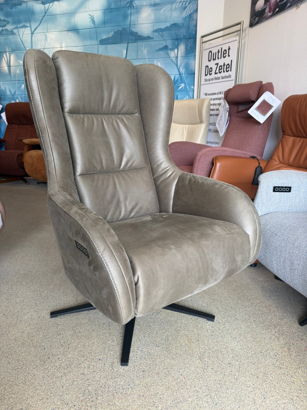 Velderhof Bologna relaxfauteuil relax stoel gratis bezorging
