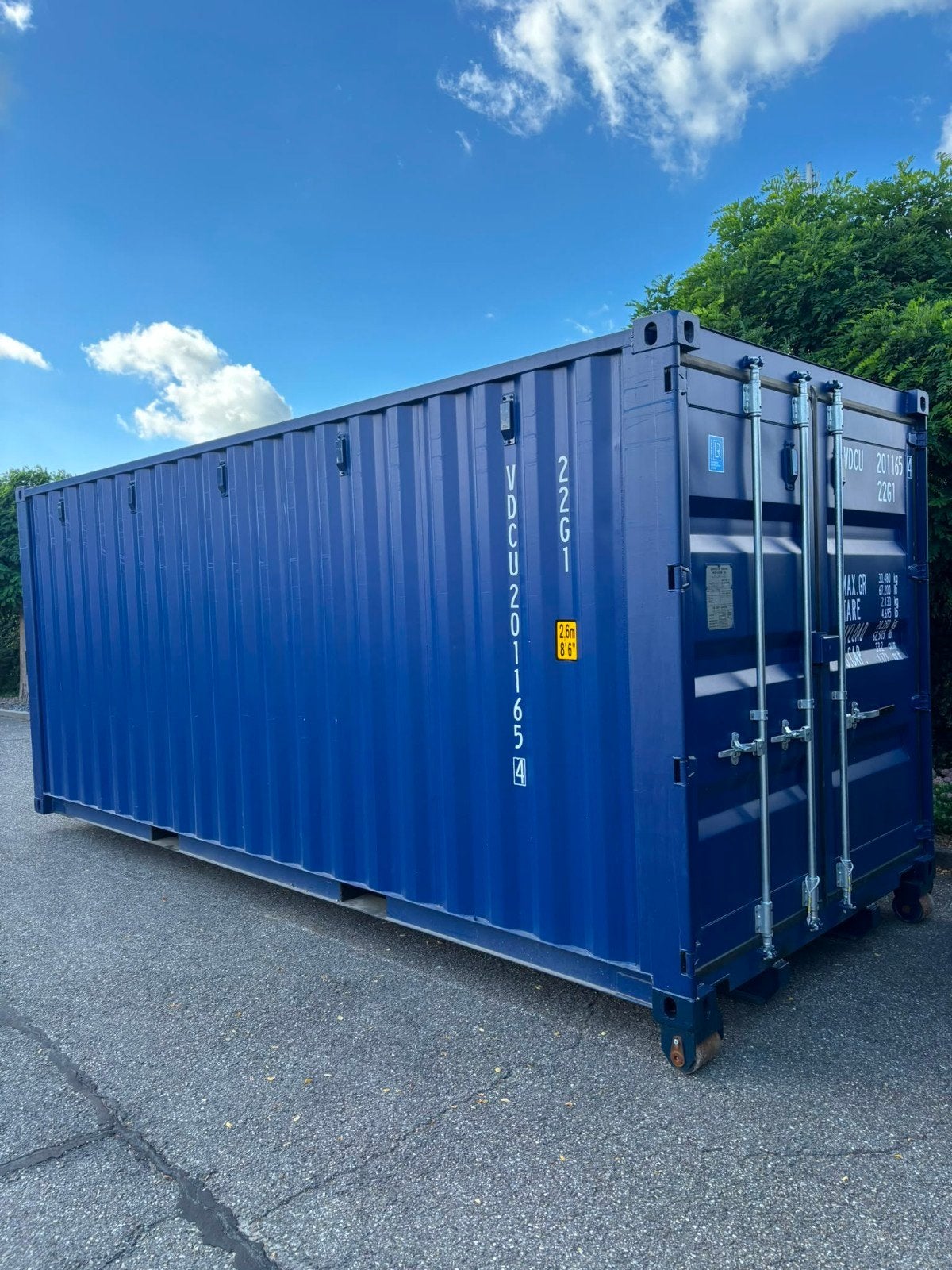 20ft zeecontainer met haakarmslede, Ophalen of Verzenden