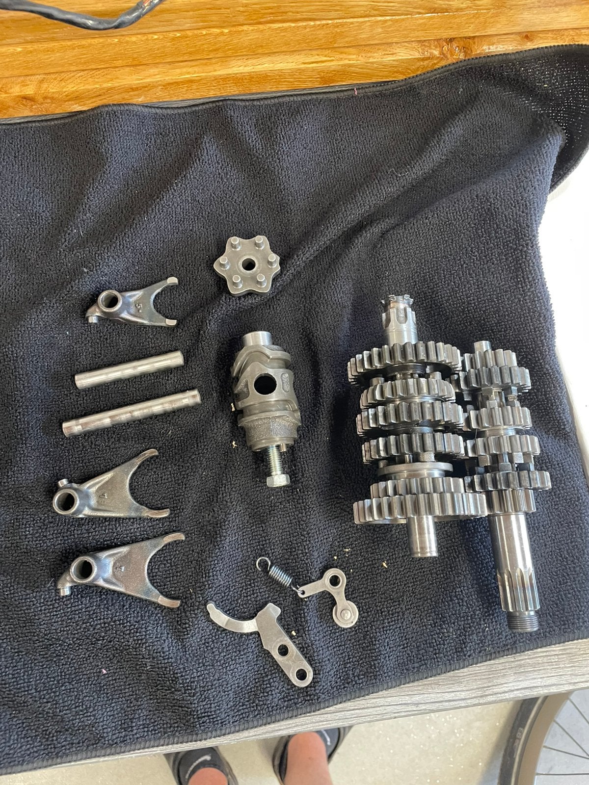 Transmissie compleet kawasaki kx 85/80, Ophalen of Verzenden, Zo goed als nieuw, Overige typen
