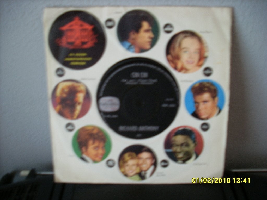 Richard Anthony - Cin Cin ----2465, 7 inch, Zo goed als nieuw, Pop, Fotohoes