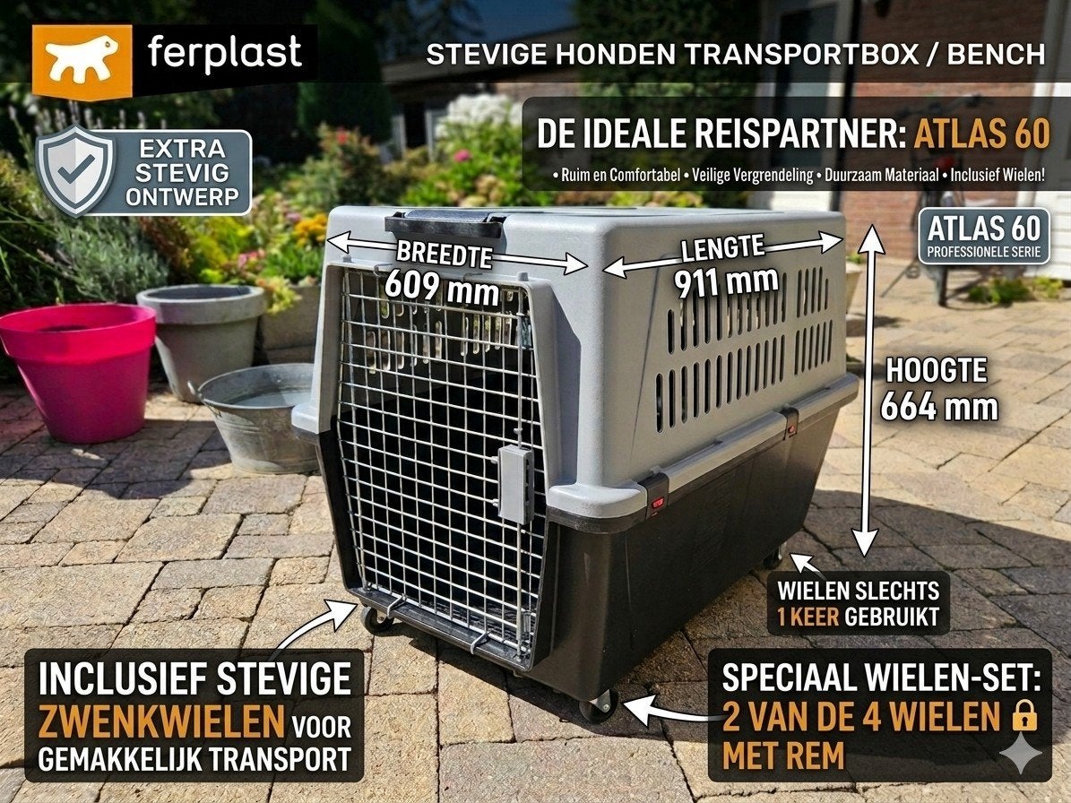 Ferplast atlas 60, Dieren en Toebehoren, Ophalen