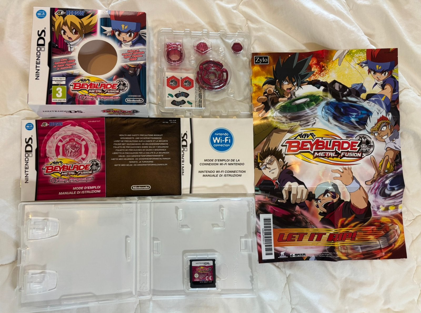 Beyblade Cyber Pegasus DS, CIB Big Box, Frans, Origineel, Spelcomputers en Games, Games | Nintendo DS, 1 speler, Ophalen of Verzenden