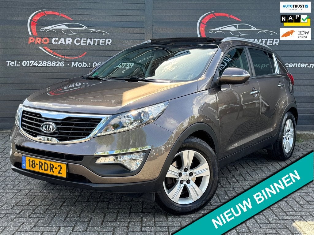 Kia Sportage 1.6 GDI X-ecutive Plus Pack PANO | CRUISE | CLI, Auto's, Kia, Voorwielaandrijving, Euro 5, 135 pk, 4 cilinders