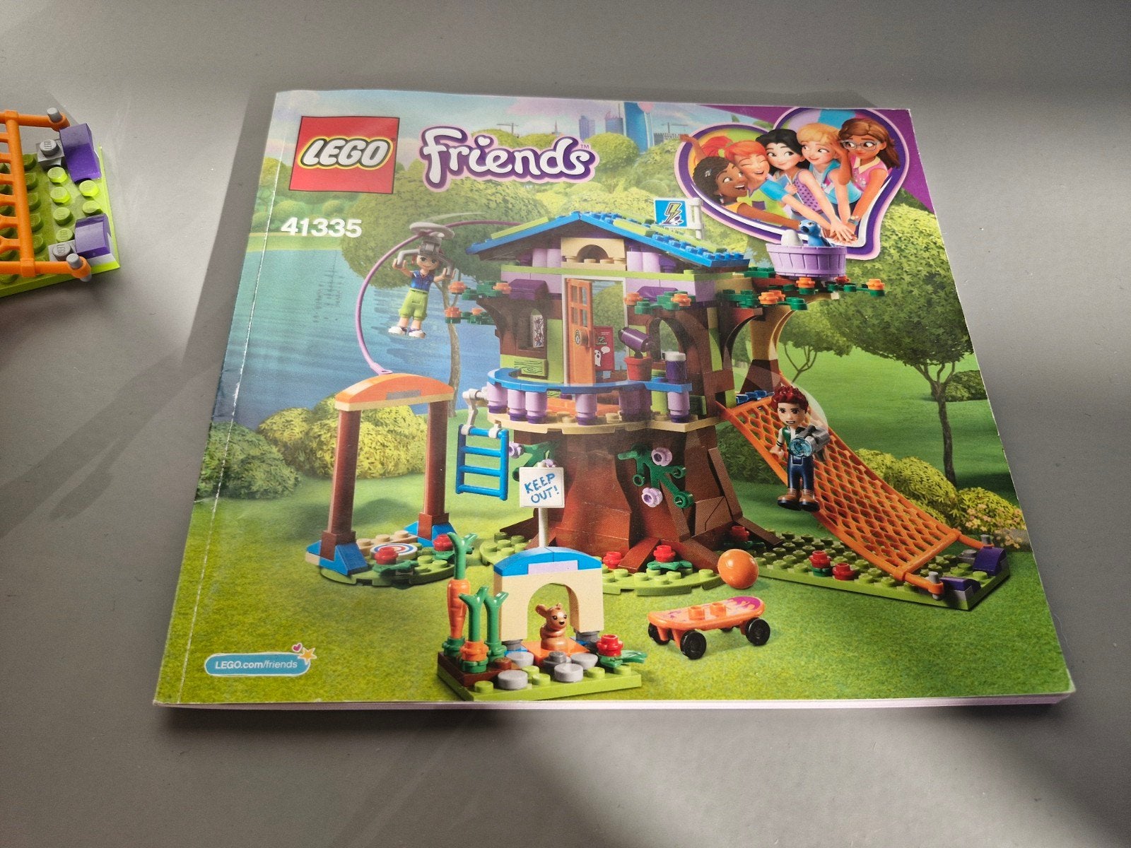LEGO Friends 41335 Mia's Boomhut - Complete set, Lego, Friends, Ophalen of Verzenden, Zo goed als nieuw