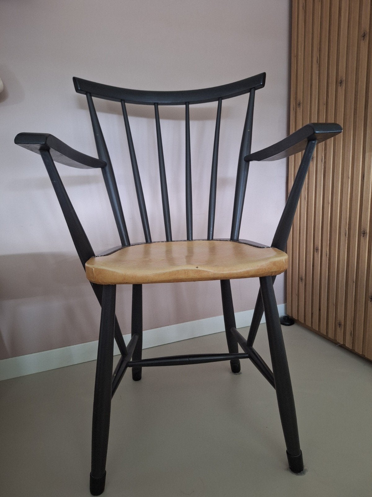 Pastoe stijl stoel met originele bekleding, Ophalen