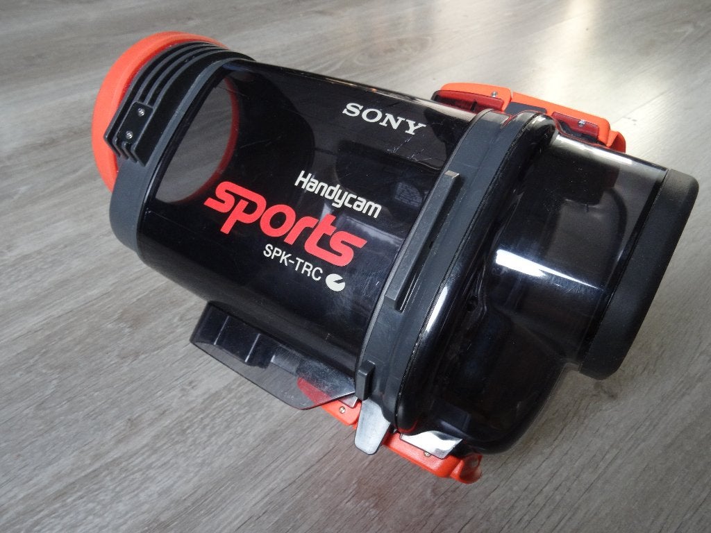 Sony Handycam waterdichte behuizing SPK-TRC, Audio, Tv en Foto, Fotografie | Onderwatercamera's, Ophalen, Gebruikt, Onderwaterhuis