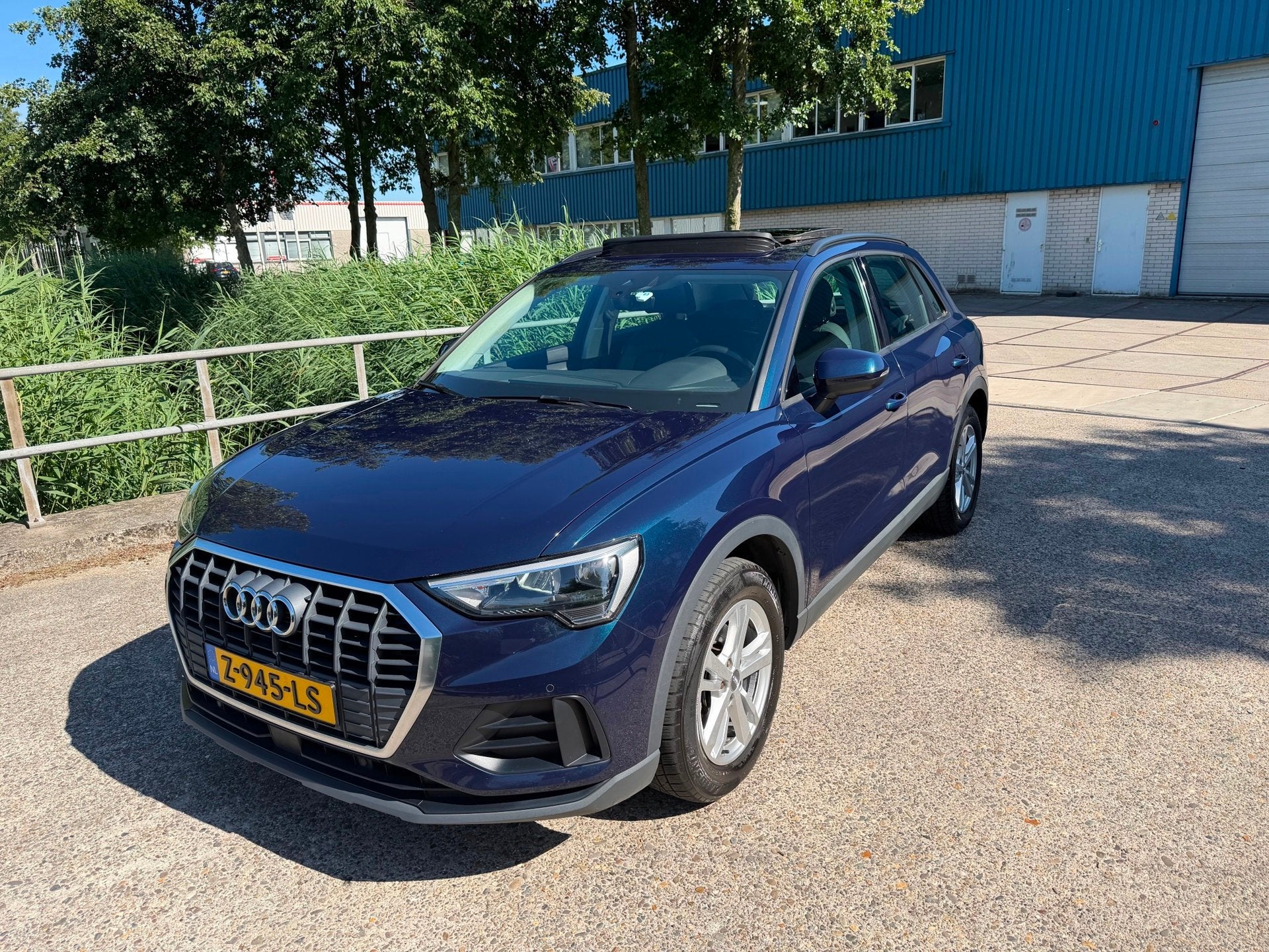 Audi Q3 35 TFSI S Line Pro Line!Automaat!Pano!Virtual Cockpi, Euro 6, 4 cilinders, 150 pk, Blauw