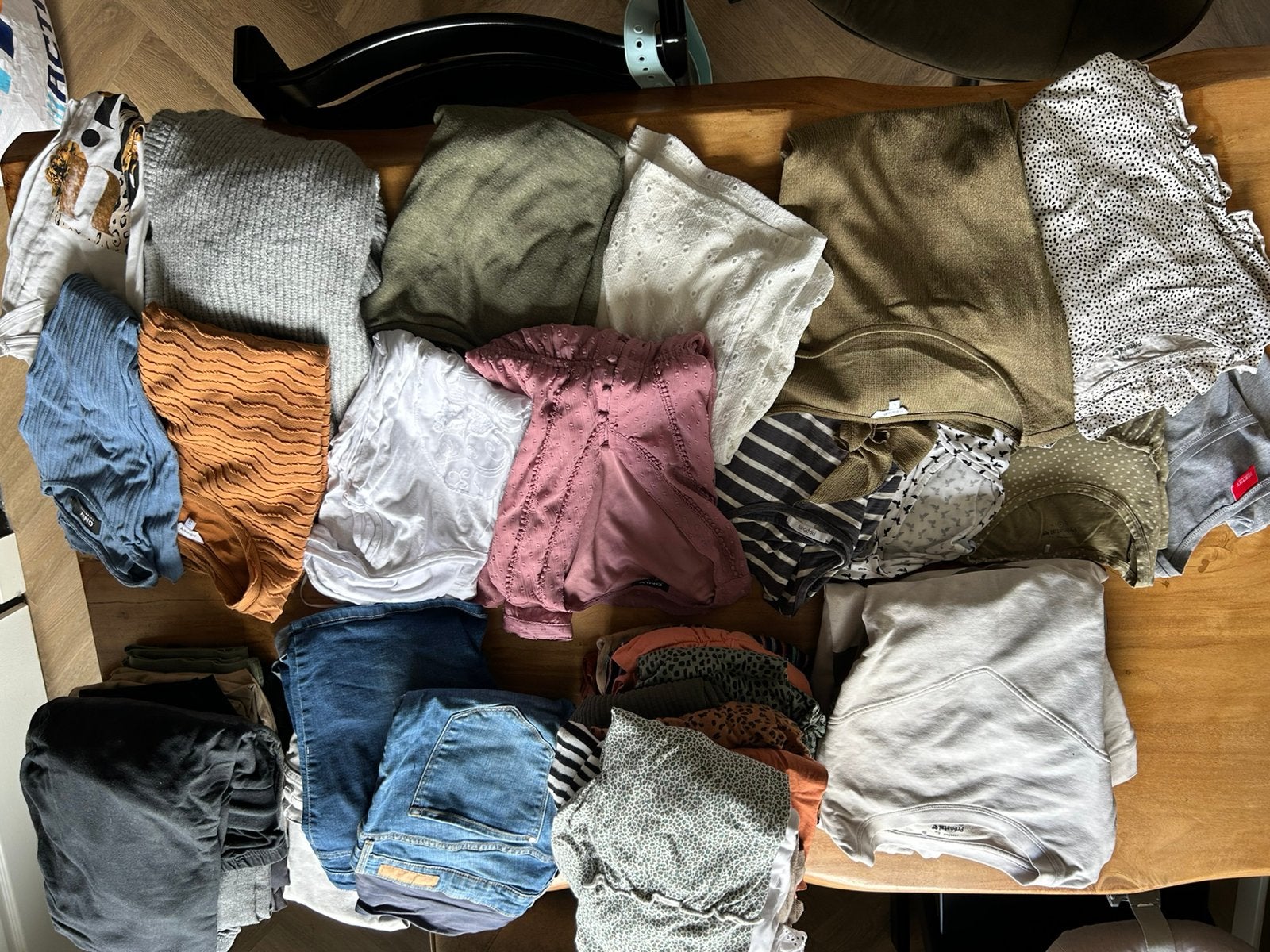 Zwangerschapskleding, Kleding | Dames, Ophalen, Zo goed als nieuw, Maat 38/40 (M), Overige typen