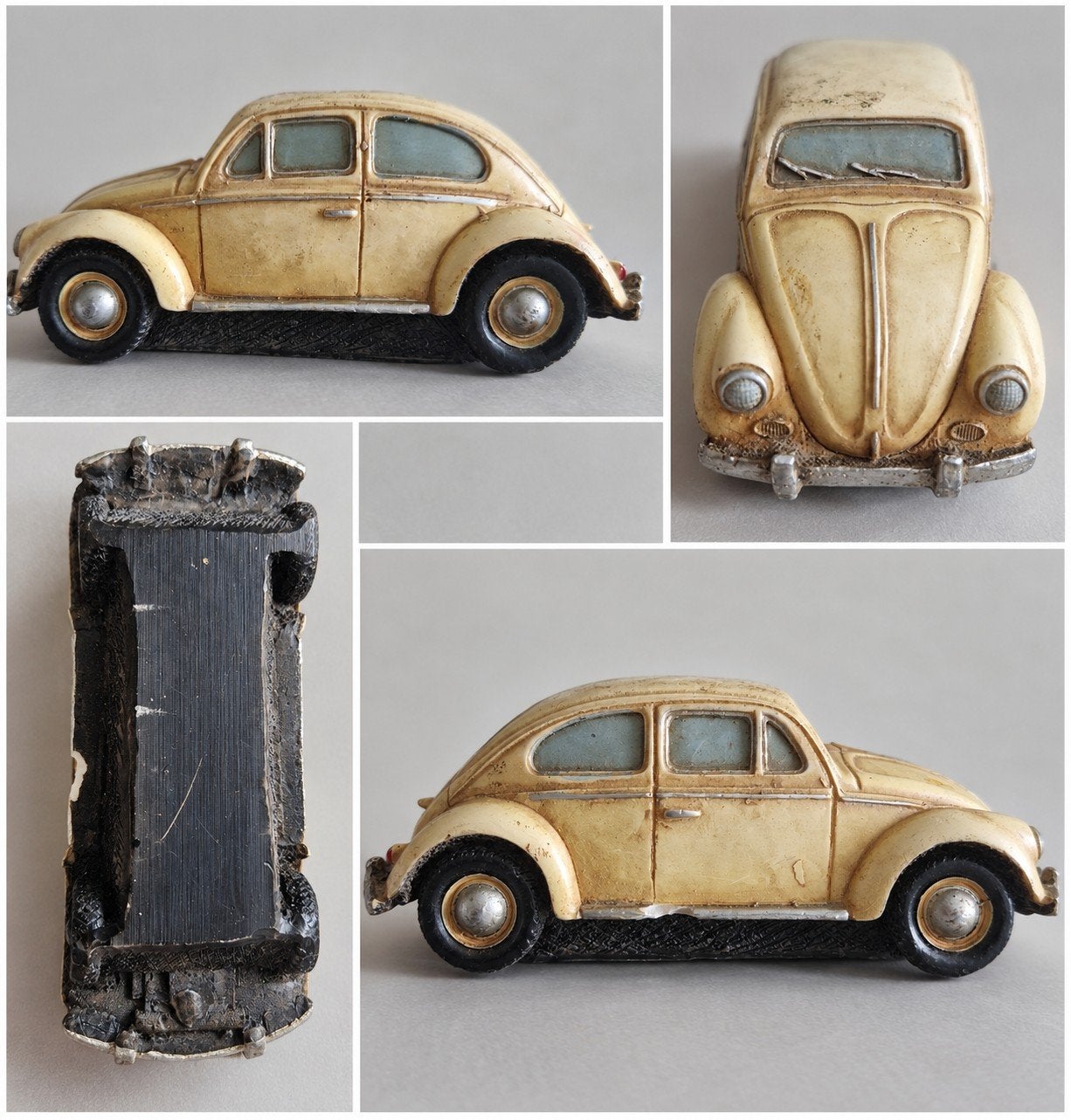 Vintage Volkswagen Kever beeldje – decoratie, Ophalen of Verzenden