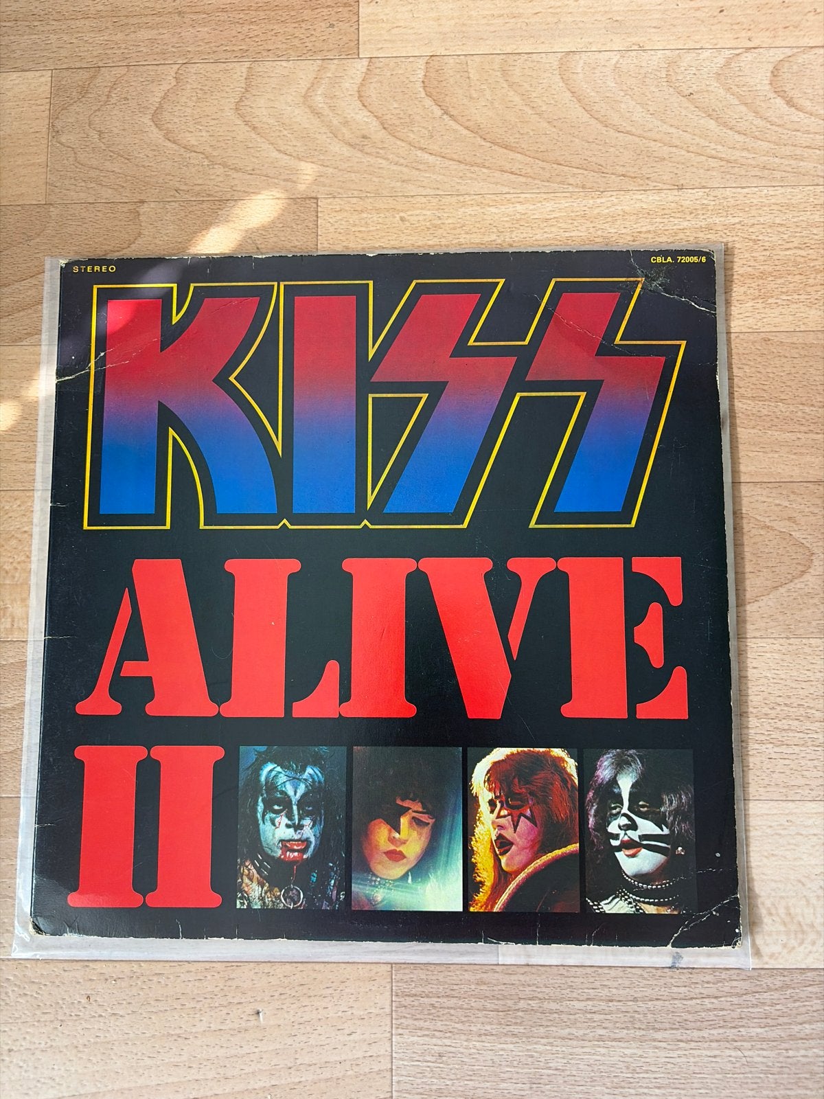 KISS Alive II Dubbel-LP (1977) - Classic Rock Vinyl, Ophalen, Gebruikt, Classic Rock, 12 inch