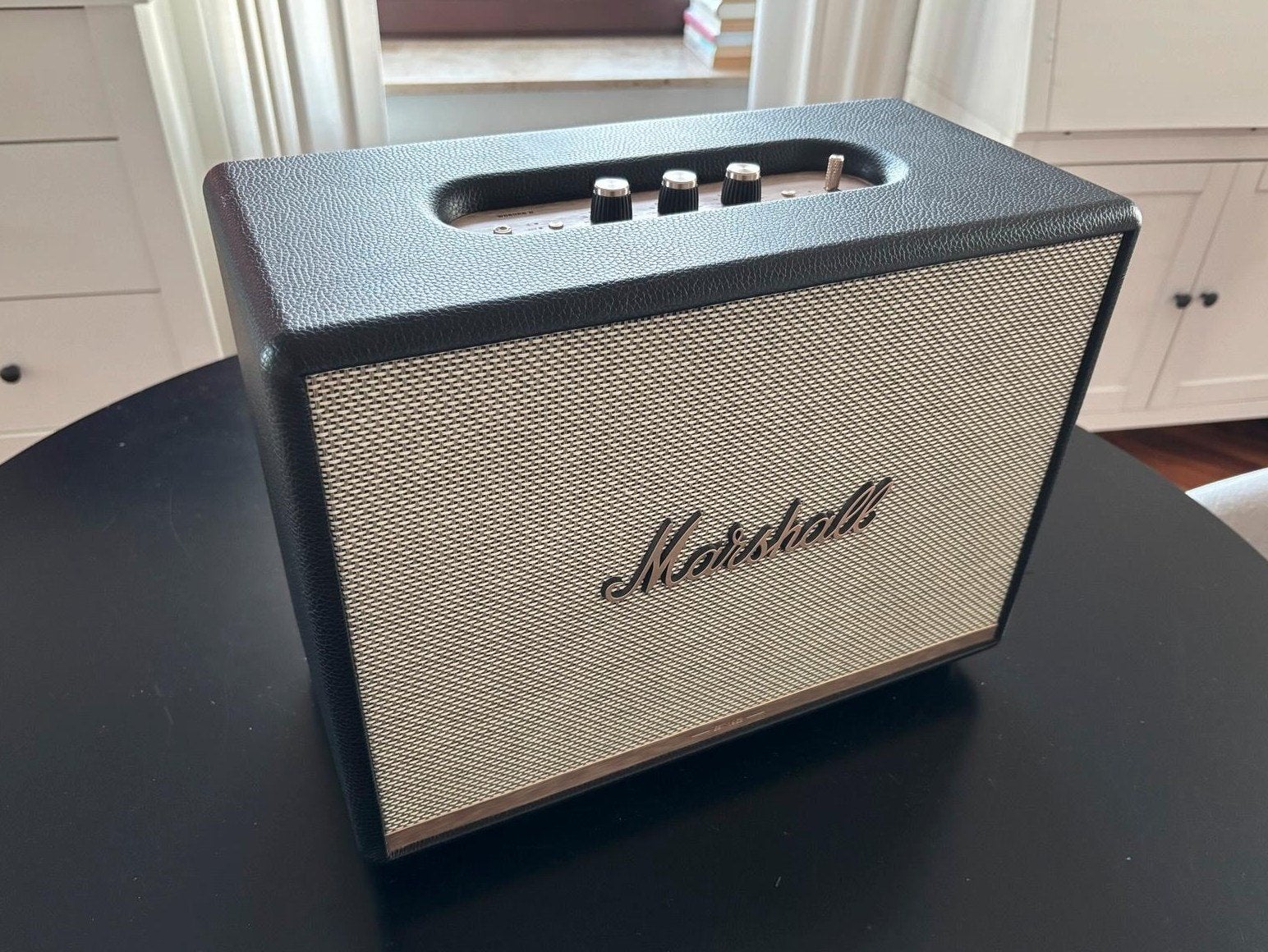 Marshall Woburn II Bluetooth speaker zwart, Overige merken, Verzenden, Overige typen, Zo goed als nieuw
