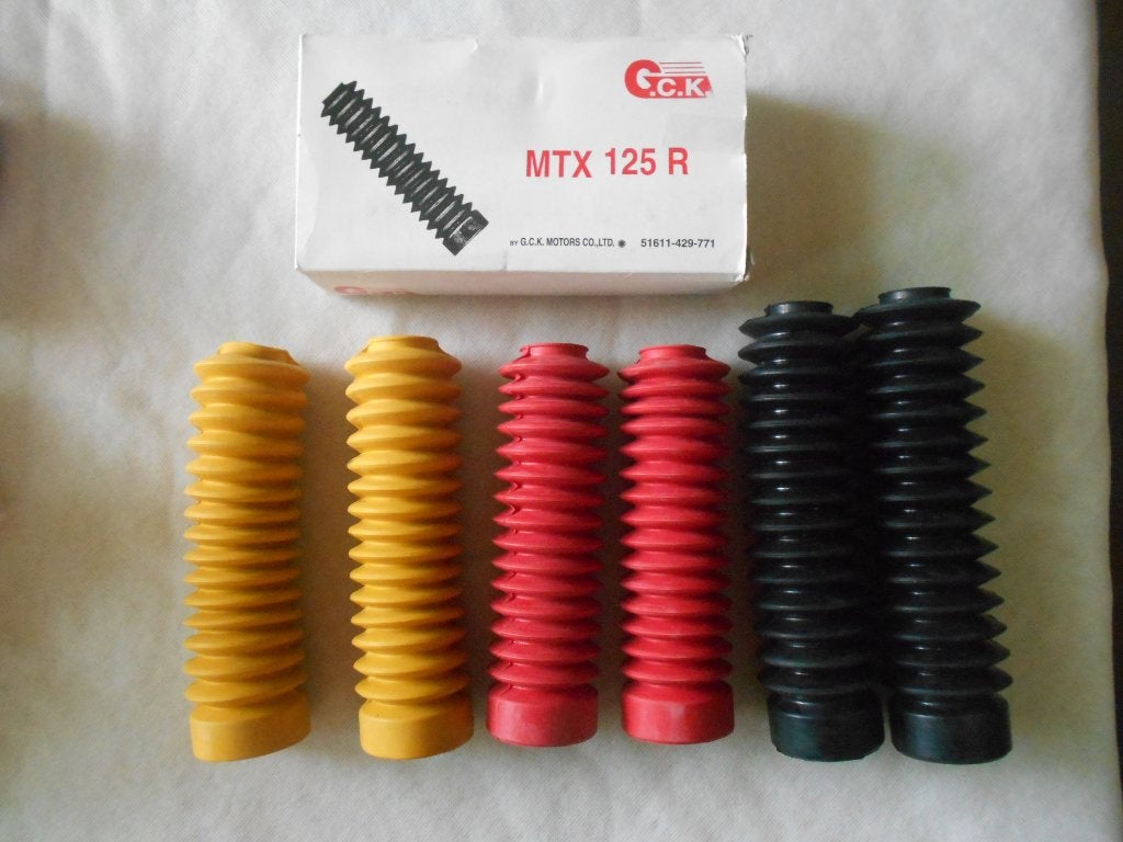 Nieuw Setje Voorvork Rubbers Honda MTX125R/JD05/MTX200R/MD07, Verzenden, Nieuw, Overige typen, Onbekend