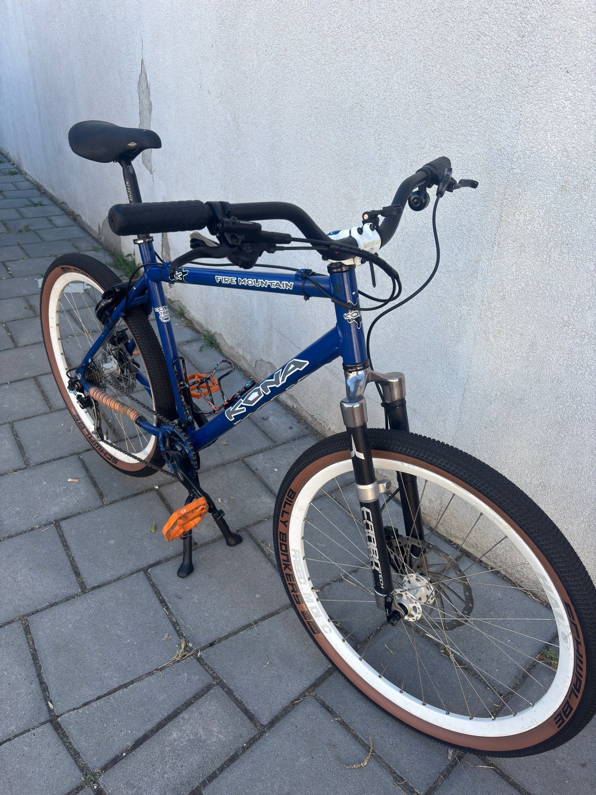 Custom MTB met carbon voorvork en Shimano XT 1x10, Gebruikt, Hardtail, Heren, 49 tot 53 cm