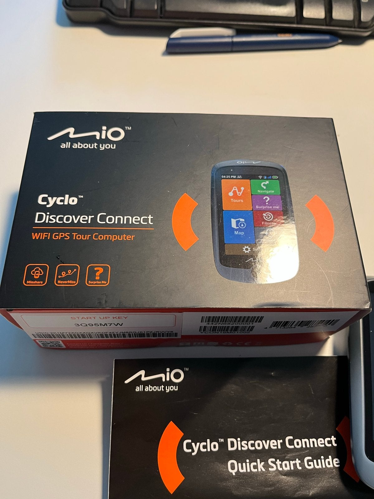Mio Cyclo Discover Connect GPS fietsnavigatie, Fietsen en Brommers, Fietsaccessoires | Fietscomputers, Ophalen of Verzenden, GPS