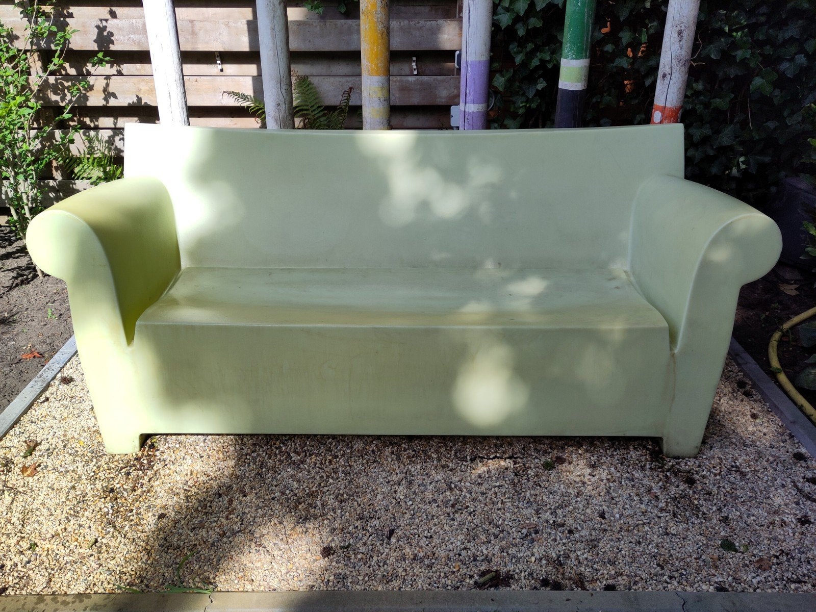 Kartell bubble club bank lichtgroen, Tuin en Terras, Ophalen