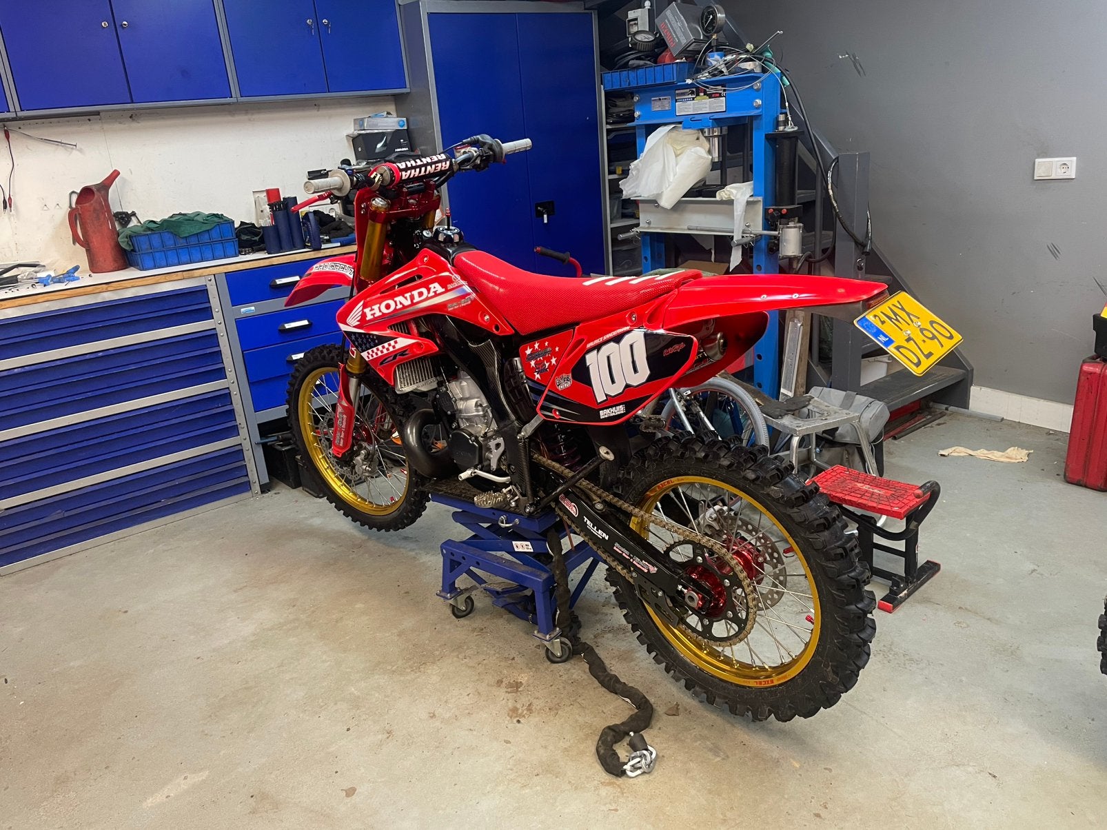 Honda cr 250 met kenteken, Motoren, Onderdelen | Honda, Gereviseerd, Ophalen of Verzenden