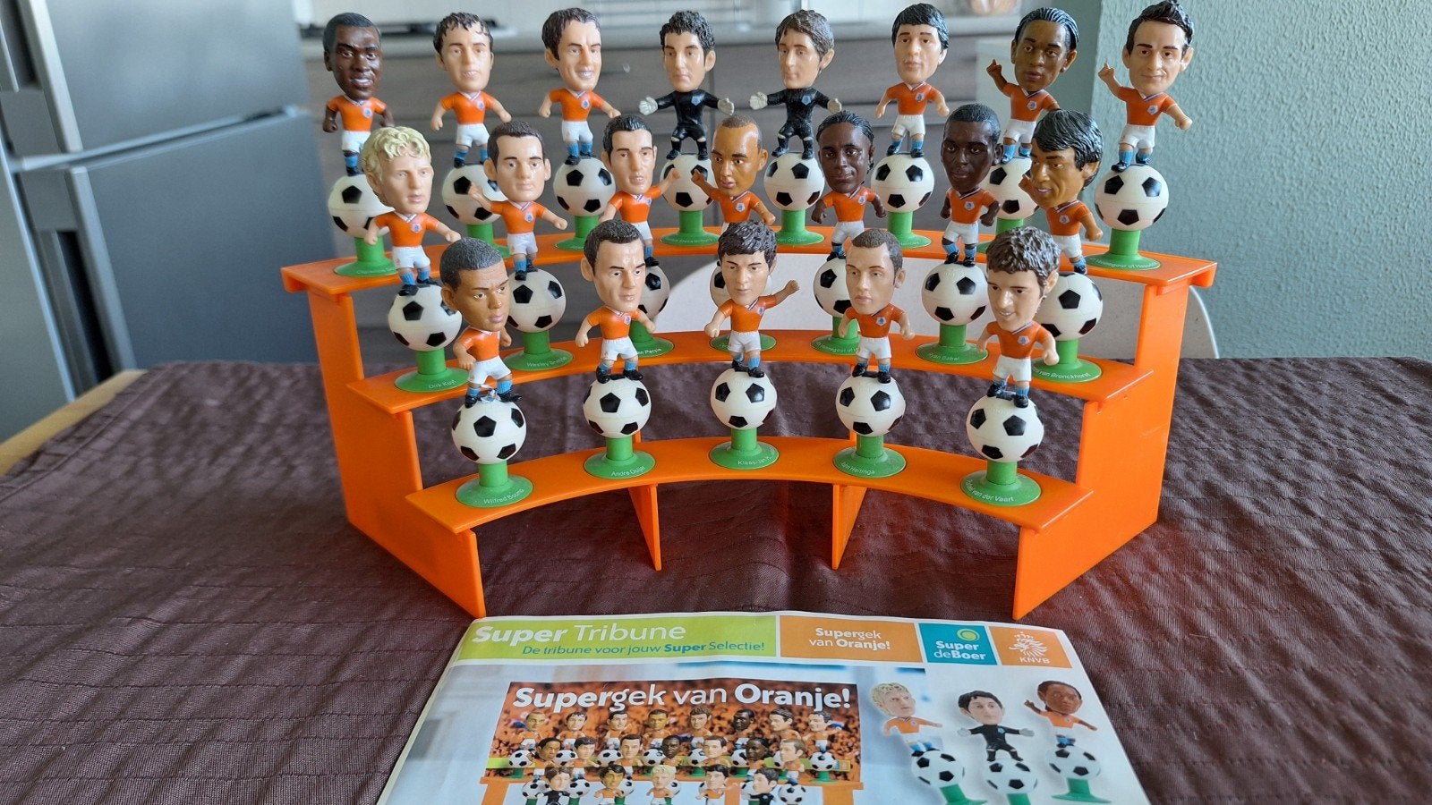 Voetbal poppetjes Nederlands team, Albert Heijn, Ophalen of Verzenden
