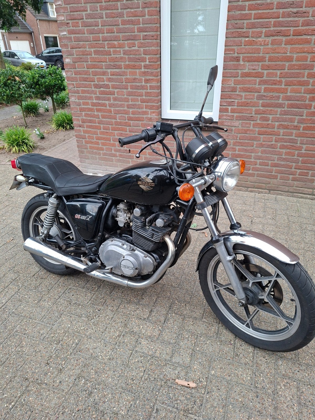 Suzuki GS450L 1981 - Nette motor voor starter/lichte rijder, 450 cc, Chopper, Gebruikt, Particulier
