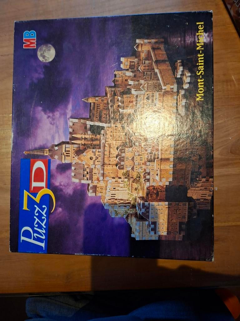 Puzz 3D Mont-Saint-Michel 3D-puzzel, Ophalen of Verzenden, Gebruikt, Rubik's of 3D-puzzel