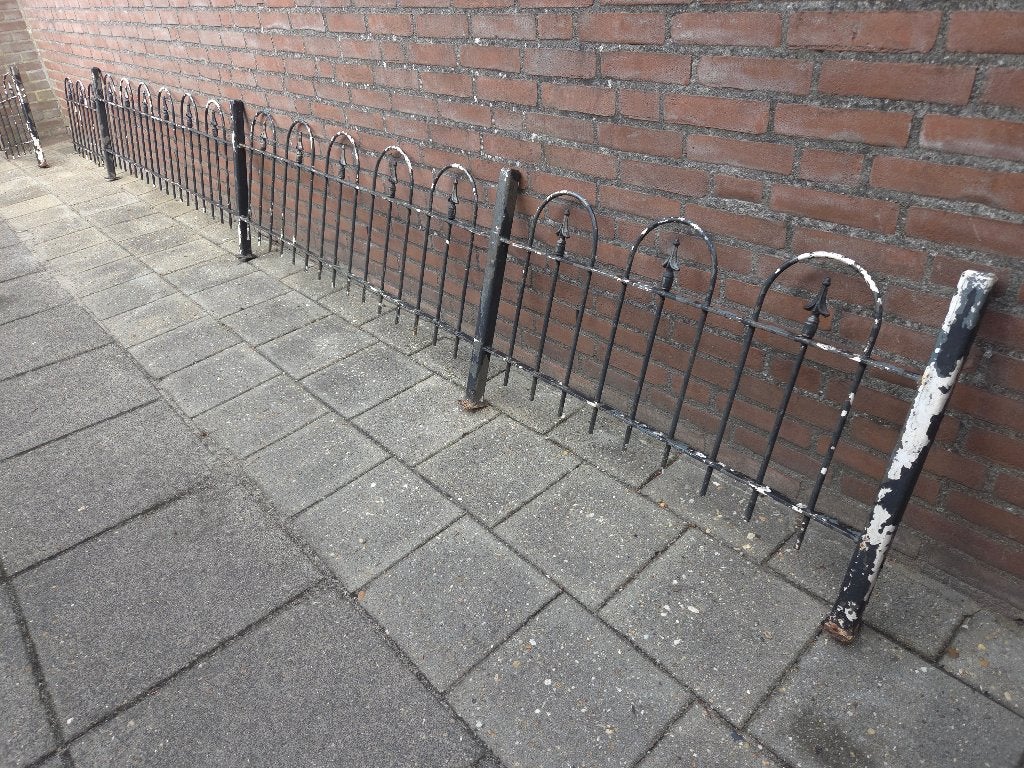 sierhekje, Ophalen, Gebruikt, IJzer, Tuinhek
