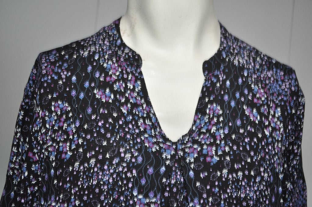 Th41 Zwart Paars Tinten Shirt maat XL, Kleding | Dames, Grote Maten, Ophalen of Verzenden, Zo goed als nieuw, Overige kleuren