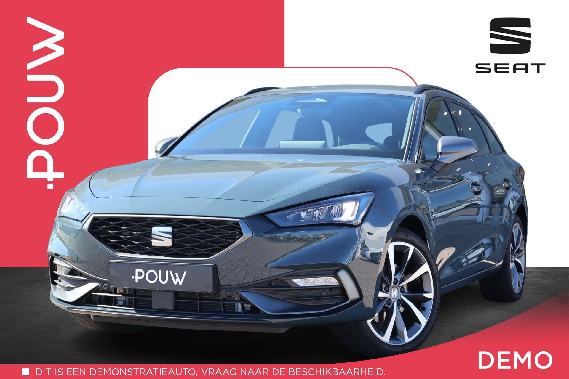 SEAT Leon Sportstourer 1.5 TSI 204pk e-Hybrid FR Business |, Auto's, 12 maanden, Stof, 4 cilinders, 26 kWh
