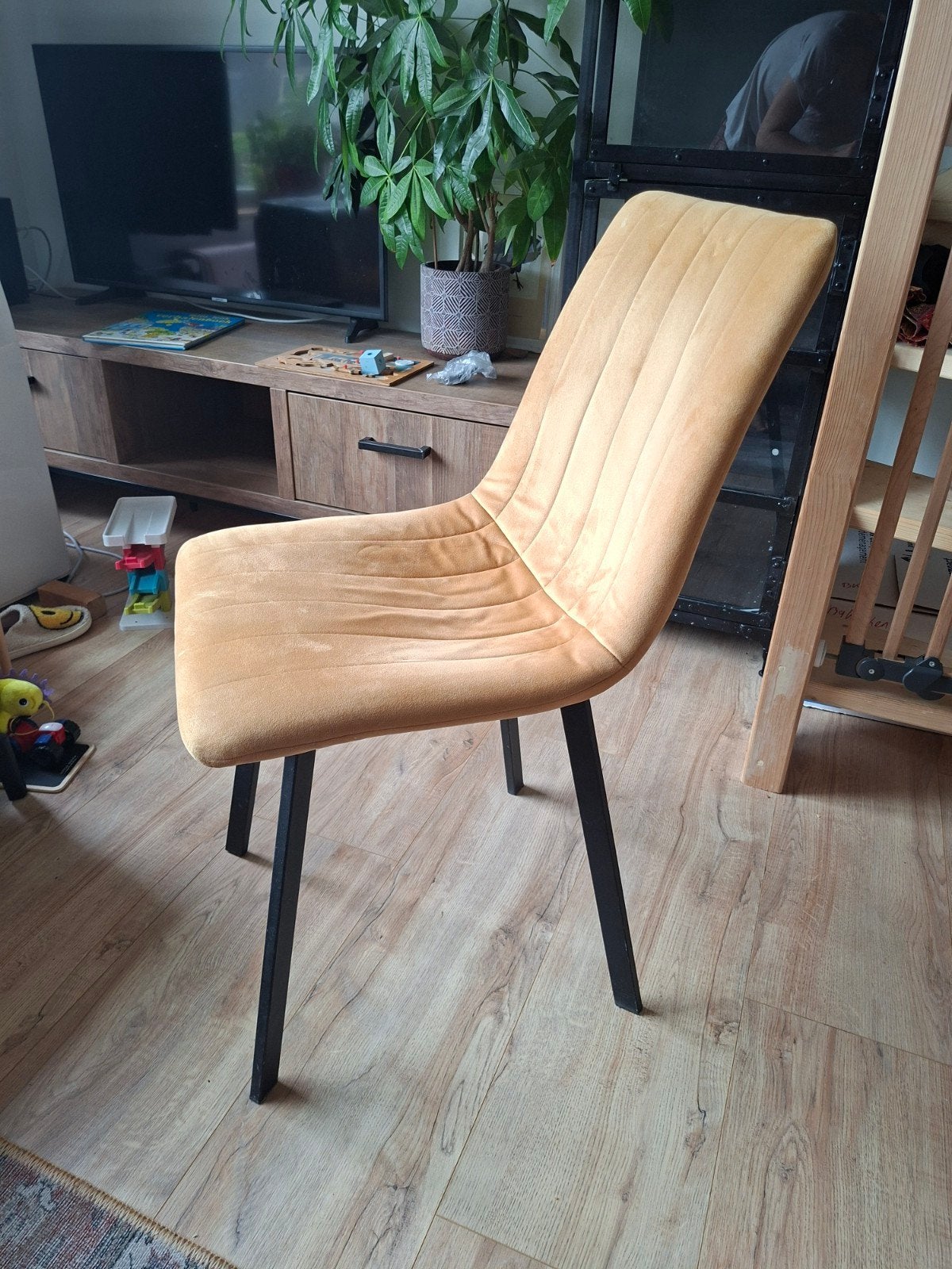 Eetkamerstoel, Huis en Inrichting, Stoelen, Ophalen, Zo goed als nieuw, Overige kleuren, Eén