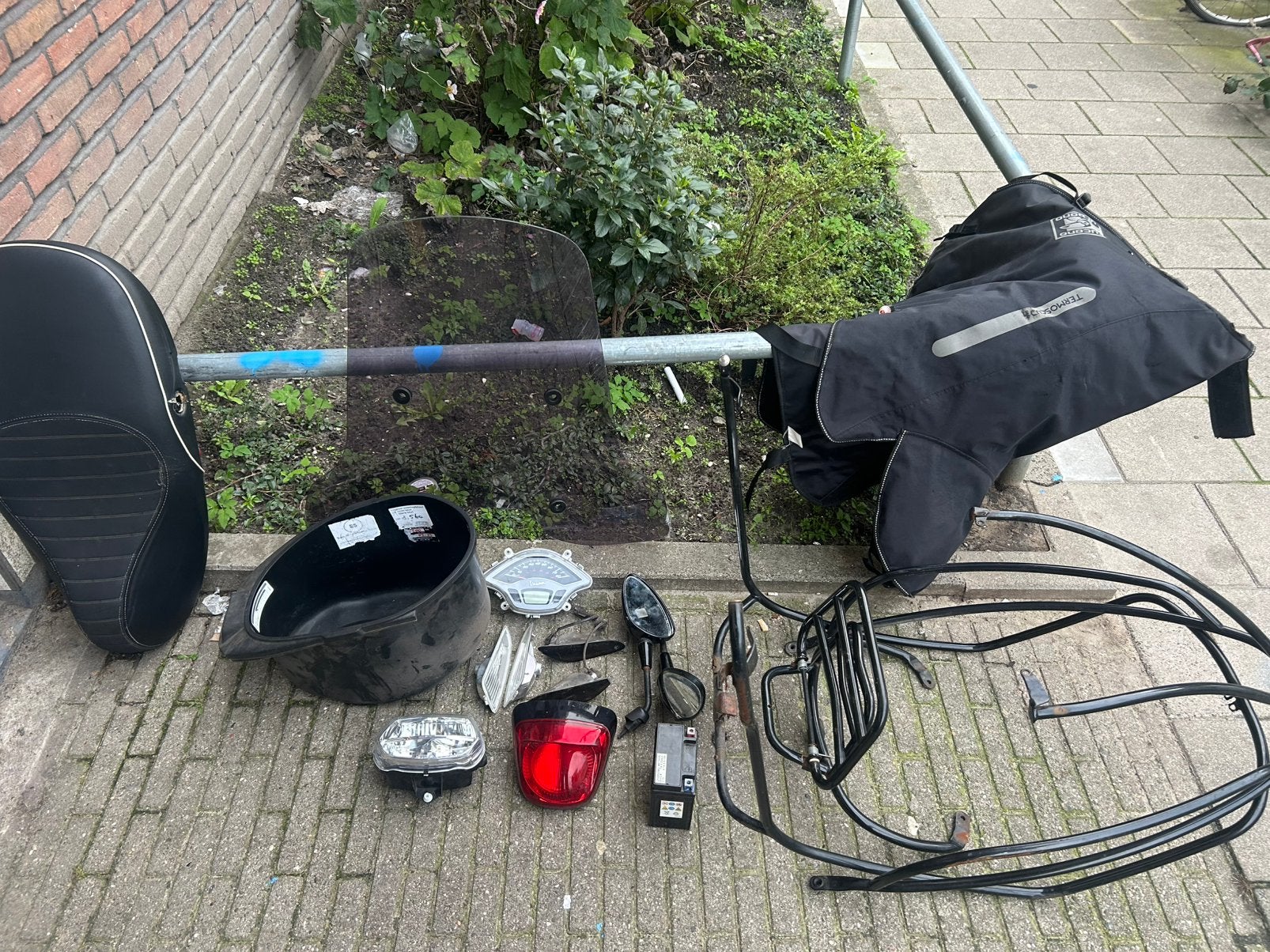 Vespa onderdelen, Fietsen en Brommers, Ophalen, Zo goed als nieuw, Overige typen, Vespa